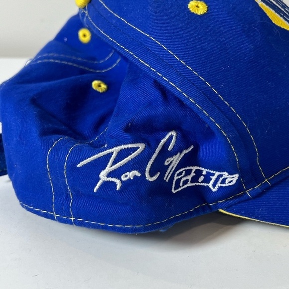 Brand New Old Stock NAPA Racing Blue and Yellow Cap NASCAR Racing Hat - Picture 6 of 7